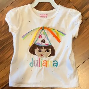 Garanimals Personalized Dora 2 Girls Shirt